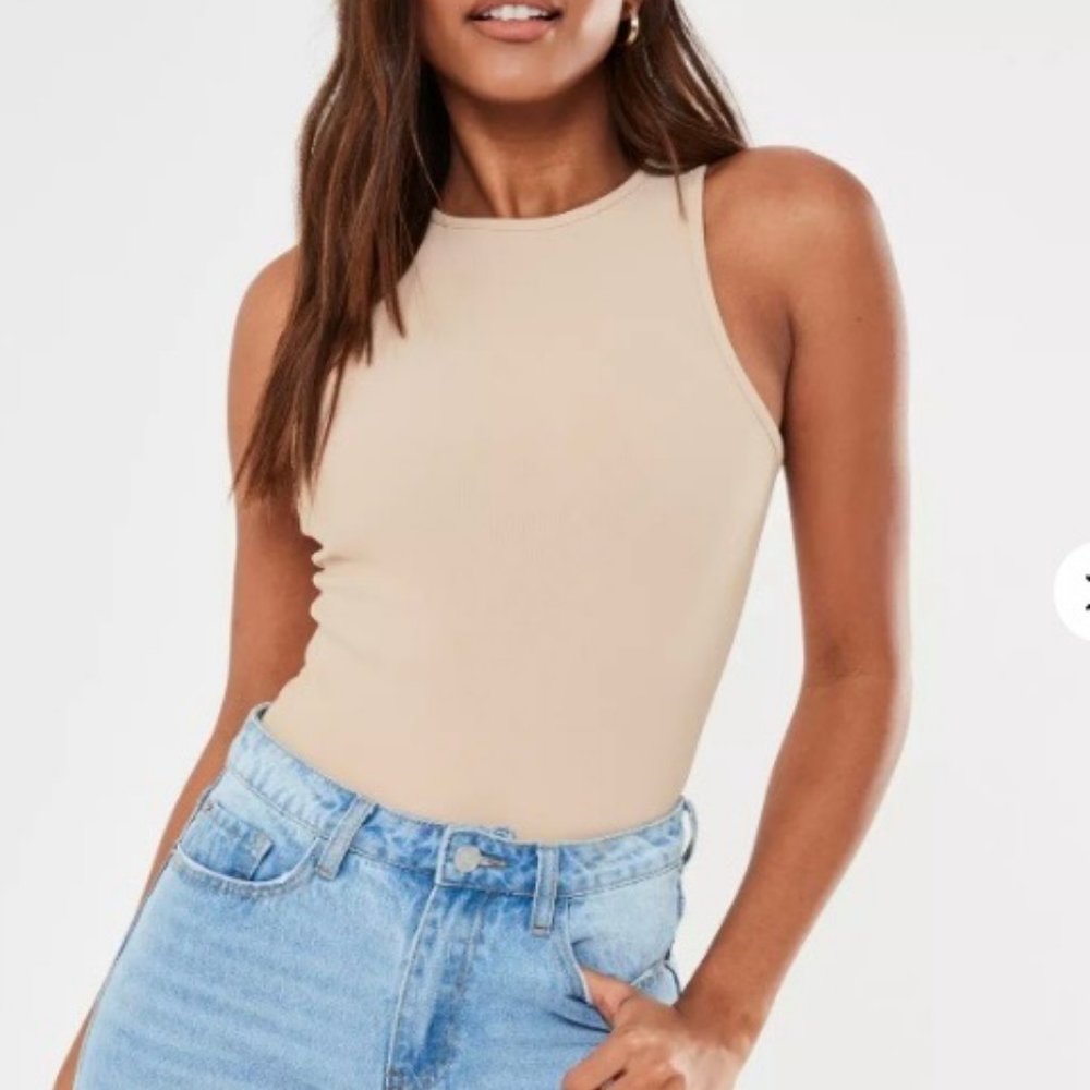 Ribbed Missguided Bodysuit
